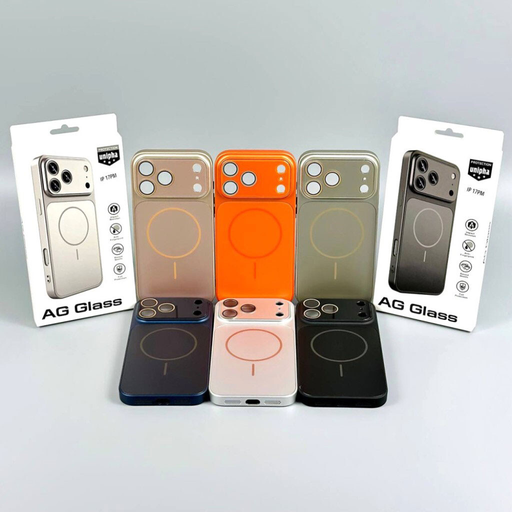 Чехол (накладка) Apple iPhone 13, AG Glass Slim Fit, MagSafe, Черный - № 2 Чехол (накладка) Apple iPhone 13, AG Glass Slim Fit, MagSafe, Черный - № 2