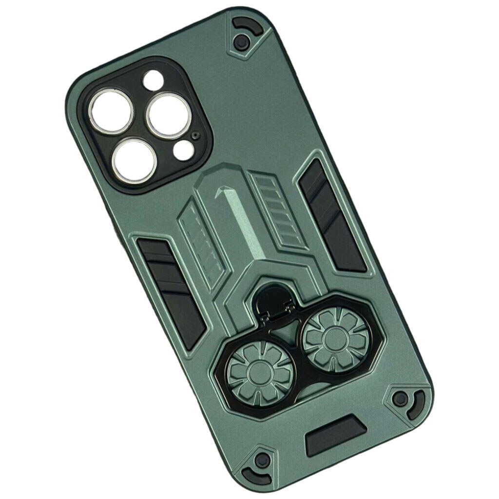 Чехол (накладка) Apple iPhone 16e, Armor Shield Ring Holder, Khaki, Зеленый - № 1 Чехол (накладка) Apple iPhone 16e, Armor Shield Ring Holder, Khaki, Зеленый - № 1