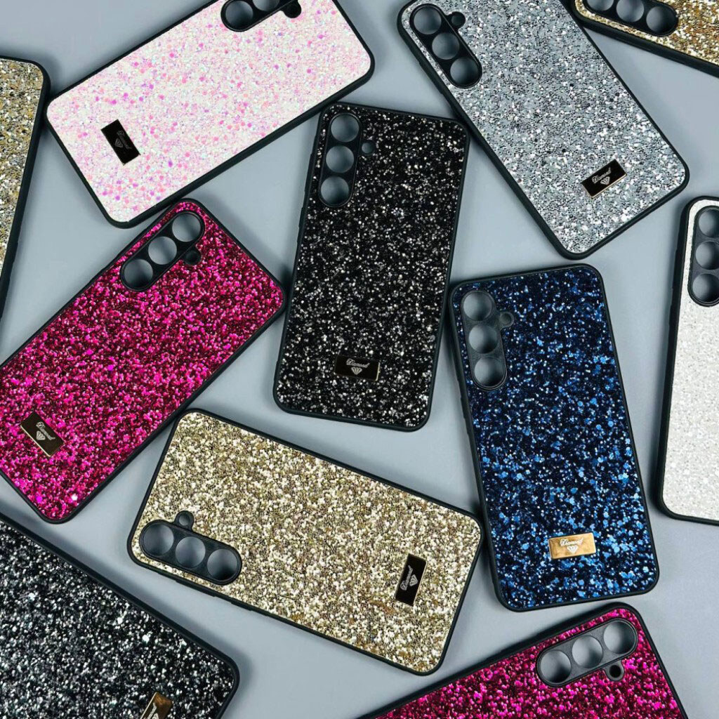 Чехол (накладка) Samsung A556 Galaxy A55 5G / Galaxy A55, Bling Grainy Diamond Separate Camera, Glow Fuchsia, Червоний - № 11 Чехол (накладка) Samsung A556 Galaxy A55 5G / Galaxy A55, Bling Grainy Diamond Separate Camera, Glow Fuchsia, Червоний - № 11