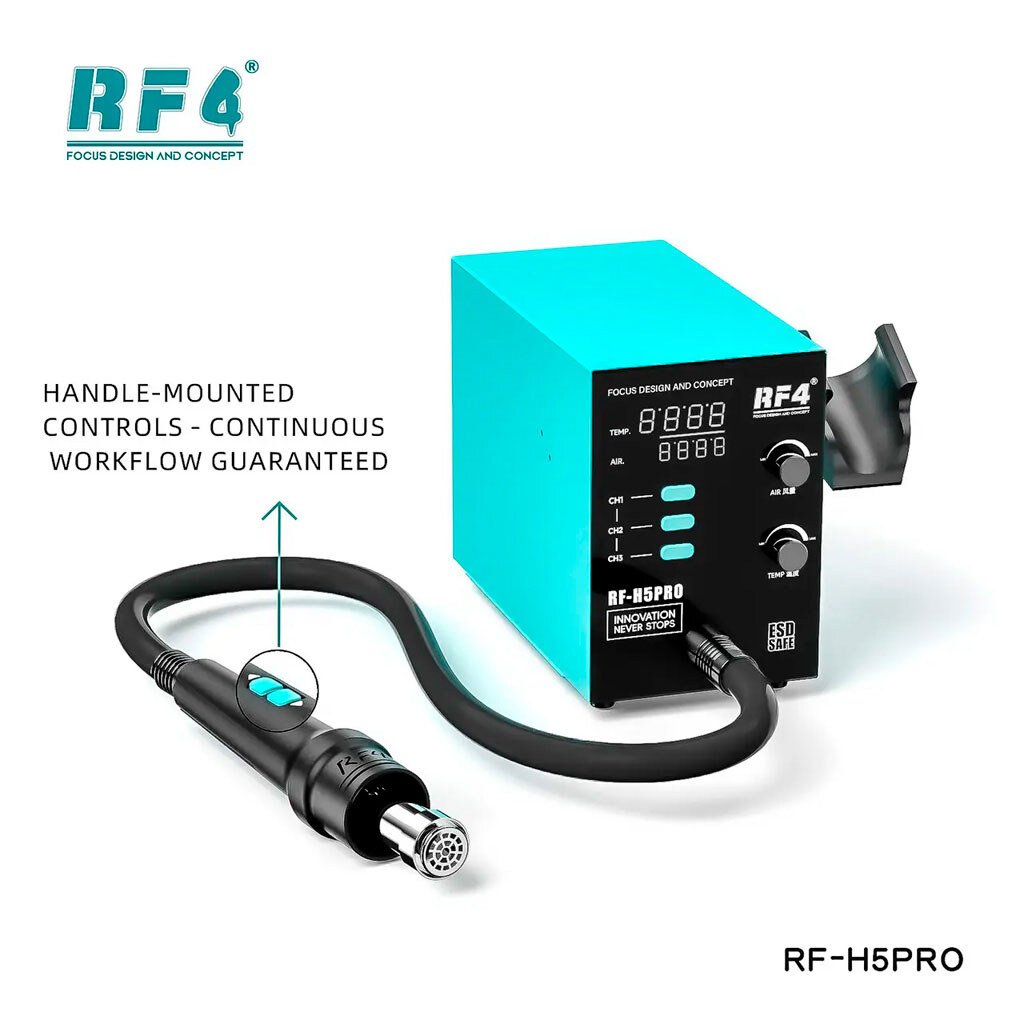 Паяльная станция RF4 RF-H5Pro - № 5 Паяльная станция RF4 RF-H5Pro - № 5