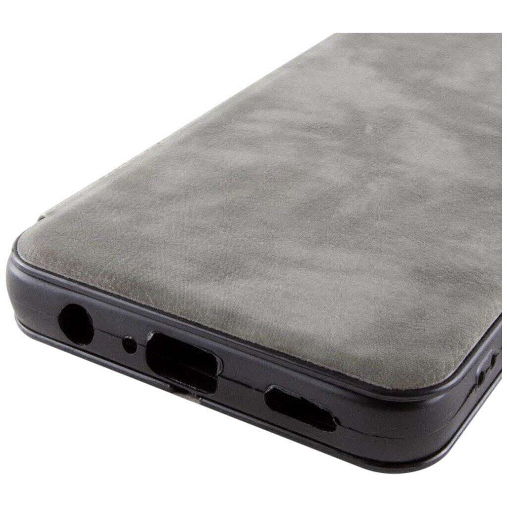 Чехол (книжка) Motorola Moto G06, Belora, Серый - № 7 Чехол (книжка) Motorola Moto G06, Belora, Серый - № 7