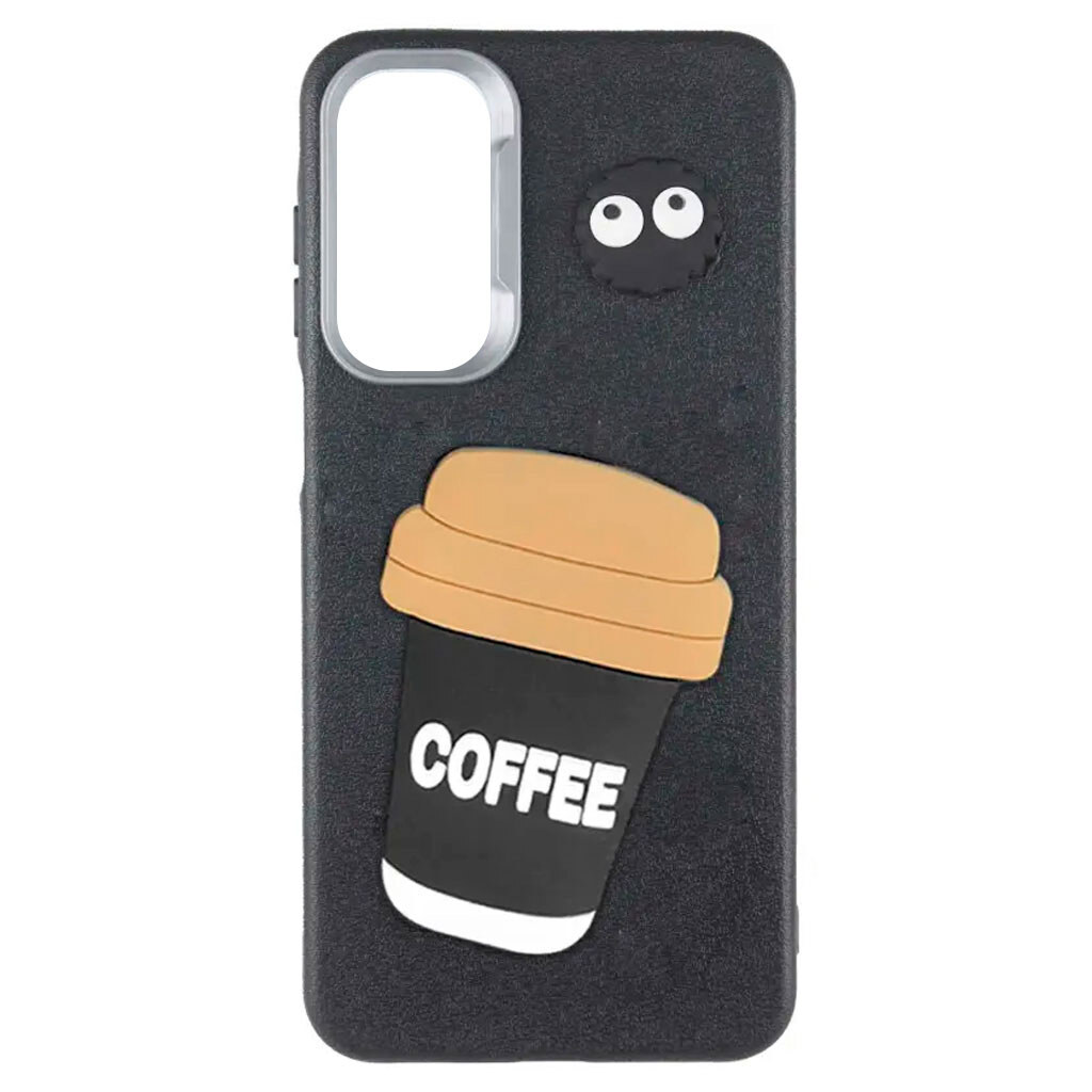 Чехол (накладка) Motorola XT2521 Moto G15, Epik Leather Toys, Coffee, Черный - № 1 Чехол (накладка) Motorola XT2521 Moto G15, Epik Leather Toys, Coffee, Черный - № 1
