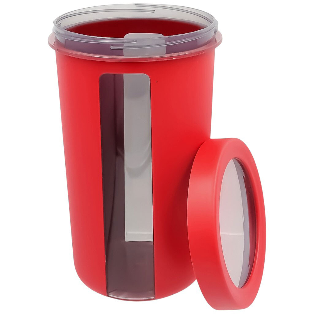 Емкость пищевая пластиковая круглая с крышкой Hobby Life 1200 мл - № 2 Емкость пищевая пластиковая круглая с крышкой Hobby Life 1200 мл - № 2