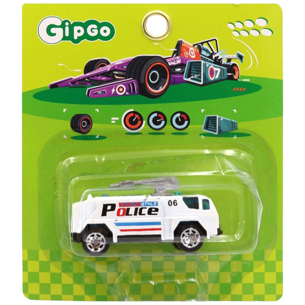 Машинка игрушечная металлическая GipGo Полиция - № 3 Машинка игрушечная металлическая GipGo Полиция - № 3
