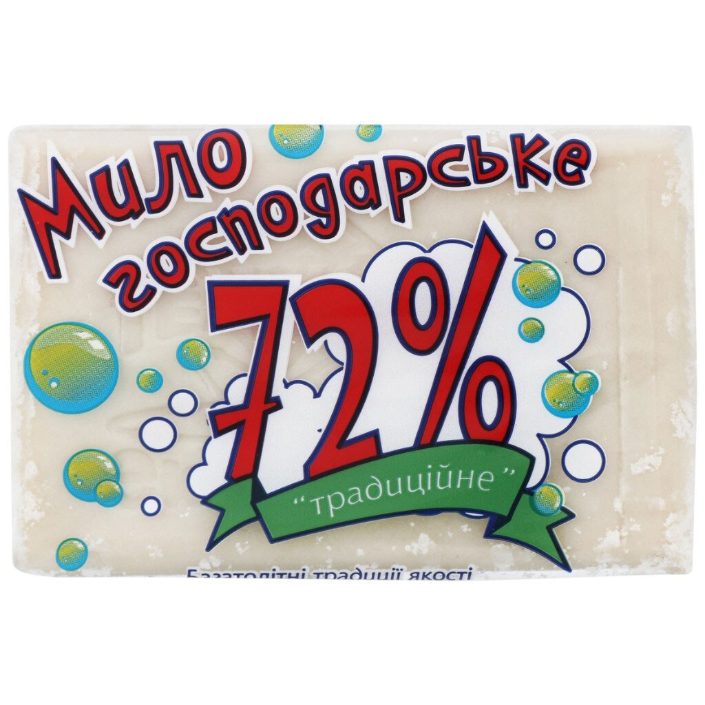 Мило господарське тверде ТехпромECOлогія Традиційне 72% 180 г - № 1 Мило господарське тверде ТехпромECOлогія Традиційне 72% 180 г - № 1