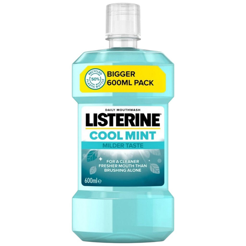Ополаскиватель для полости рта Listerine Свежая мята 600 мл - № 1 Ополаскиватель для полости рта Listerine Свежая мята 600 мл - № 1