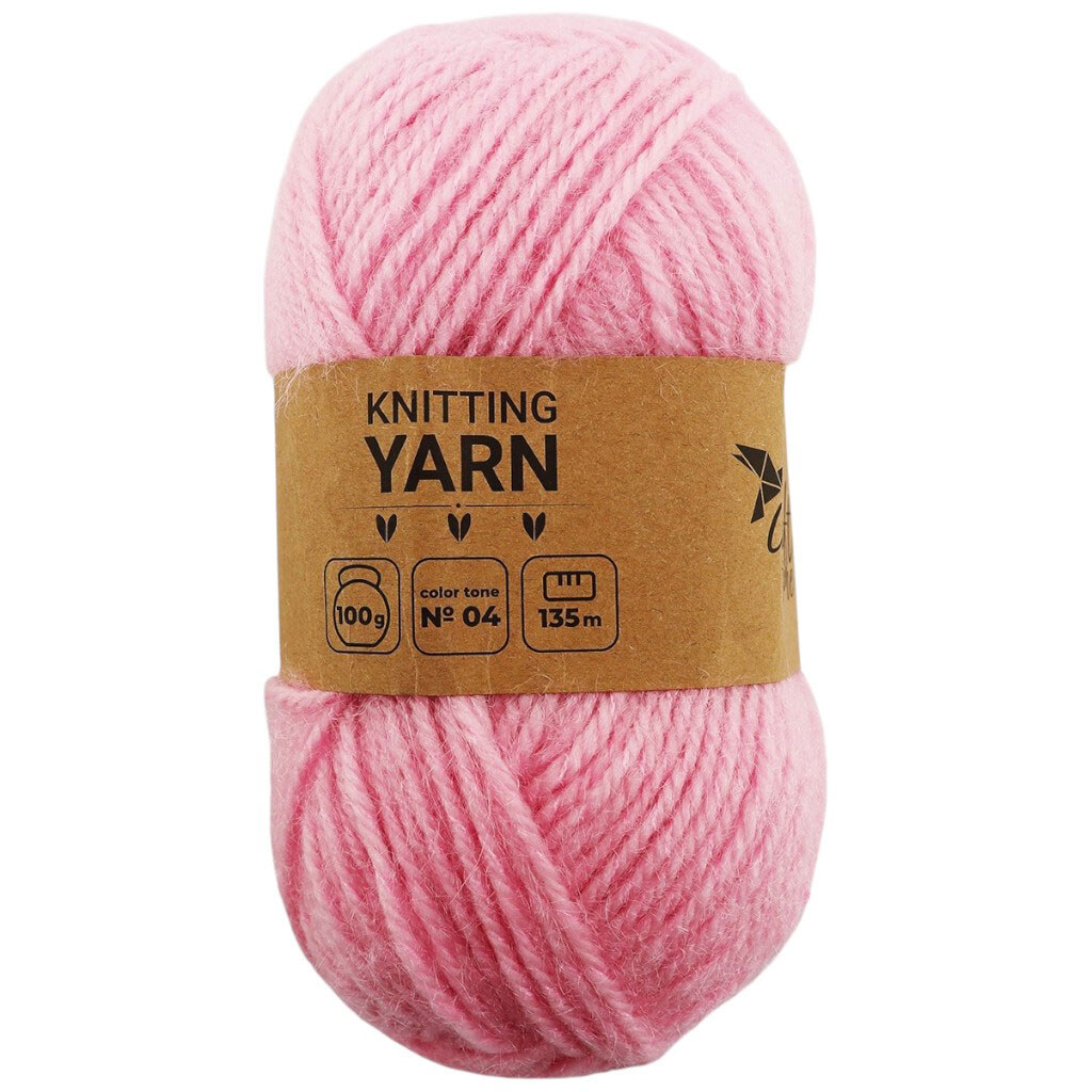 Пряжа для в'язання Craft time 100 г, 135 м тон №04 - № 1 Пряжа для в'язання Craft time 100 г, 135 м тон №04 - № 1