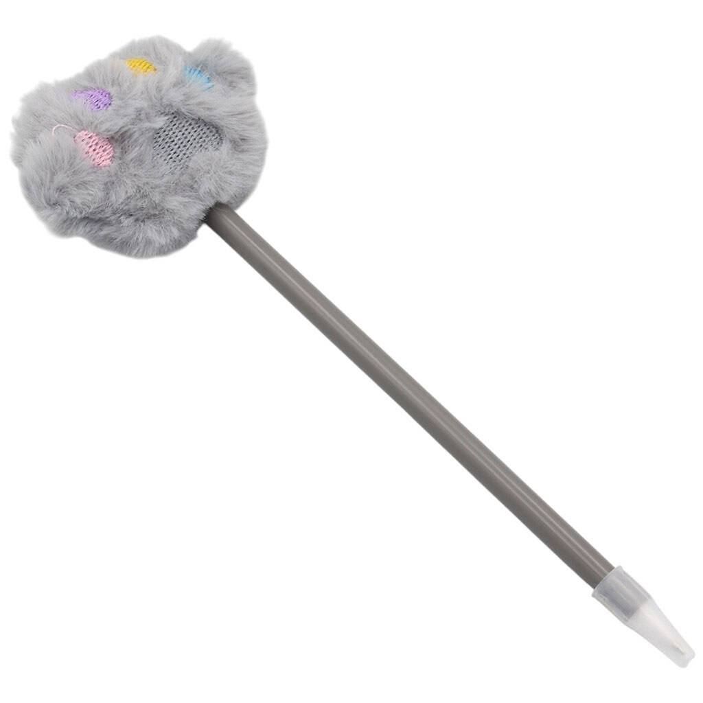 Ручка шариковая с мягкой фигуркой Кошачья лапка - № 1 Ручка шариковая с мягкой фигуркой Кошачья лапка - № 1