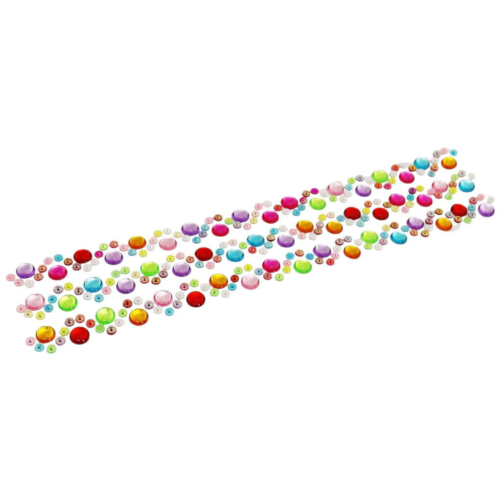 Стрази для декору клейкі Craft time мікс - № 1 Стрази для декору клейкі Craft time мікс - № 1