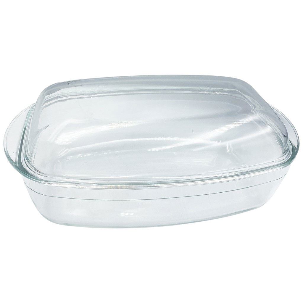 Форма для выпечки стеклянная прямоугольная с крышкой Vittora 32,5x20 см 4,5 л - № 1 Форма для выпечки стеклянная прямоугольная с крышкой Vittora 32,5x20 см 4,5 л - № 1