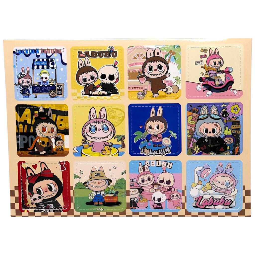 Игровой набор, адвент календарь, "Лабубу", сюрприз-бокс, Mic - № 2 Игровой набор, адвент календарь, "Лабубу", сюрприз-бокс, Mic - № 2