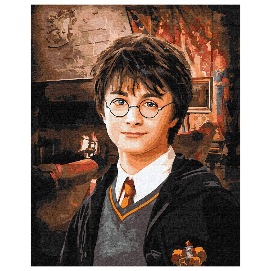 Картина по номерам "Harry Potter: Гостиная Гриффиндора", 40х50 см, Ідейка - № 1 Картина по номерам "Harry Potter: Гостиная Гриффиндора", 40х50 см, Ідейка - № 1