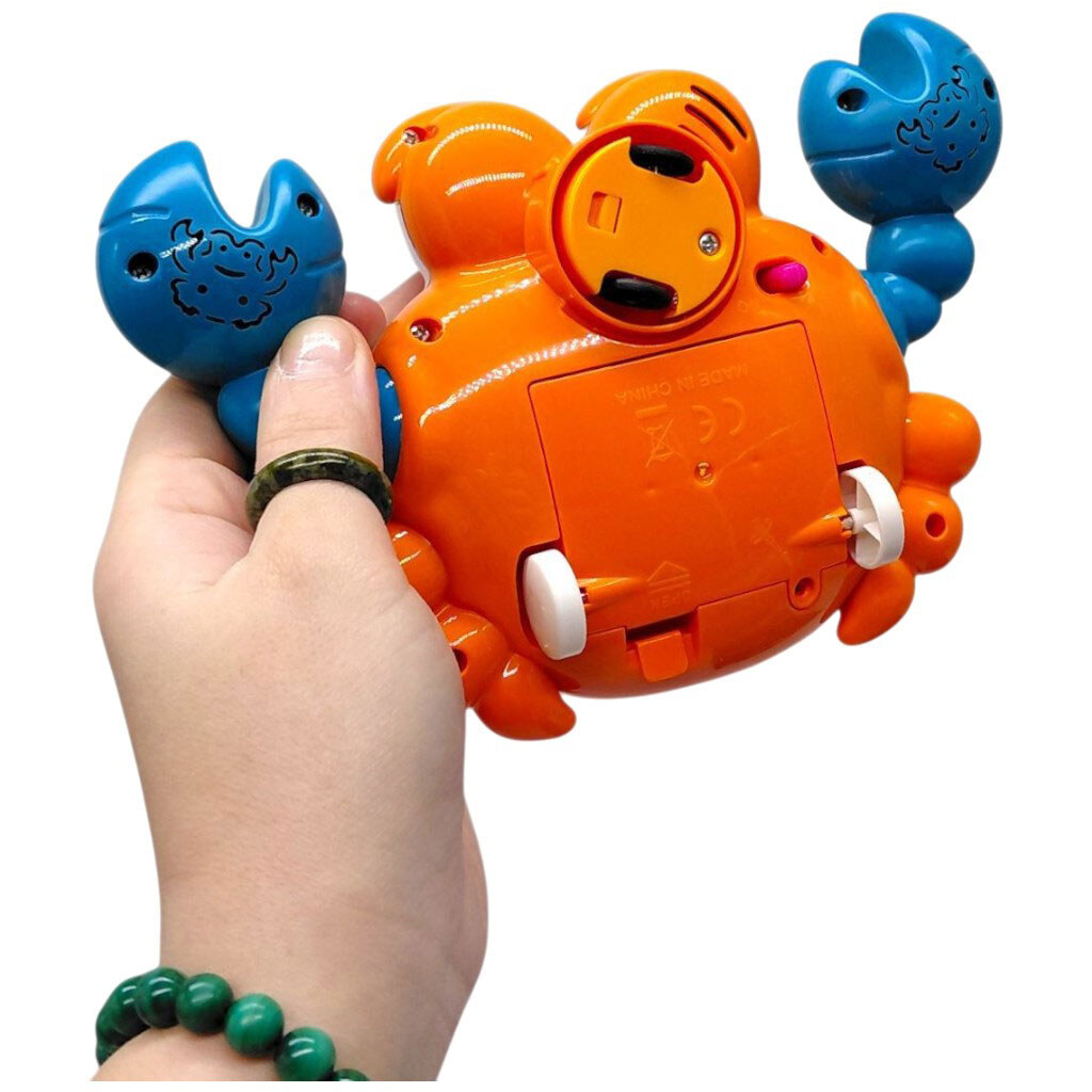 Краб танцующий, на батарейках, в коробке, Yg Toys - № 3 Краб танцующий, на батарейках, в коробке, Yg Toys - № 3