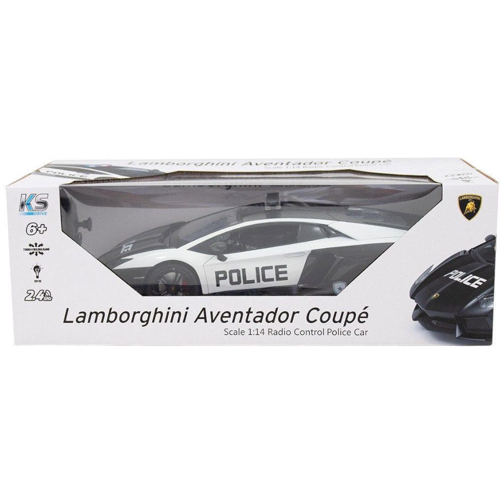 Машинка на радиоуправлении "Lamborghini Aventador Police", Ks Drive - № 9 Машинка на радиоуправлении "Lamborghini Aventador Police", Ks Drive - № 9