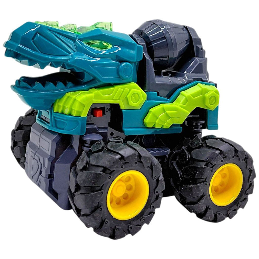 Машинка-монстр "Динозавр", инерционная, со светом, микс видов, Mic - № 3 Машинка-монстр "Динозавр", инерционная, со светом, микс видов, Mic - № 3