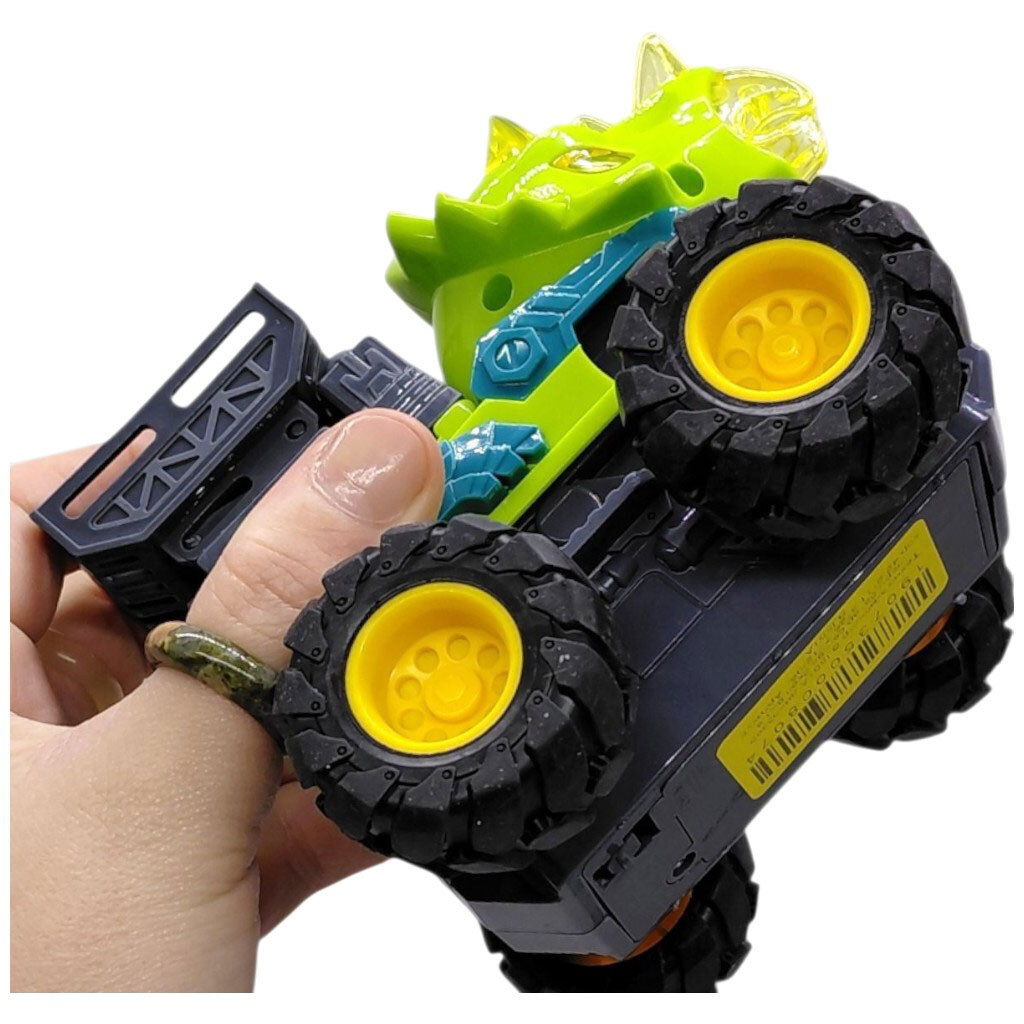 Машинка-монстр "Динозавр", инерционная, со светом, микс видов, Mic - № 5 Машинка-монстр "Динозавр", инерционная, со светом, микс видов, Mic - № 5