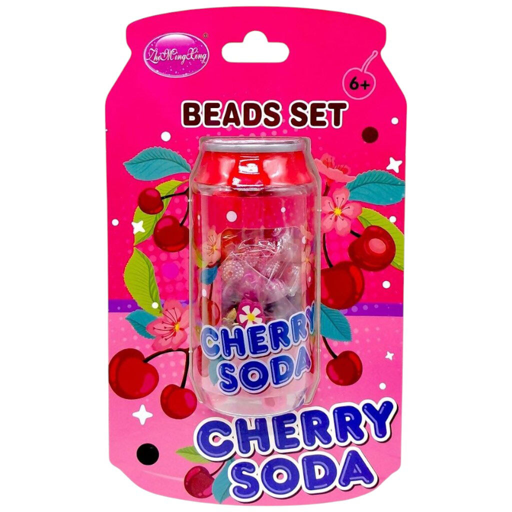 Набор для создания украшений Фруктовая содовая, ВИШНЯ, Mic - № 1 Набор для создания украшений Фруктовая содовая, ВИШНЯ, Mic - № 1