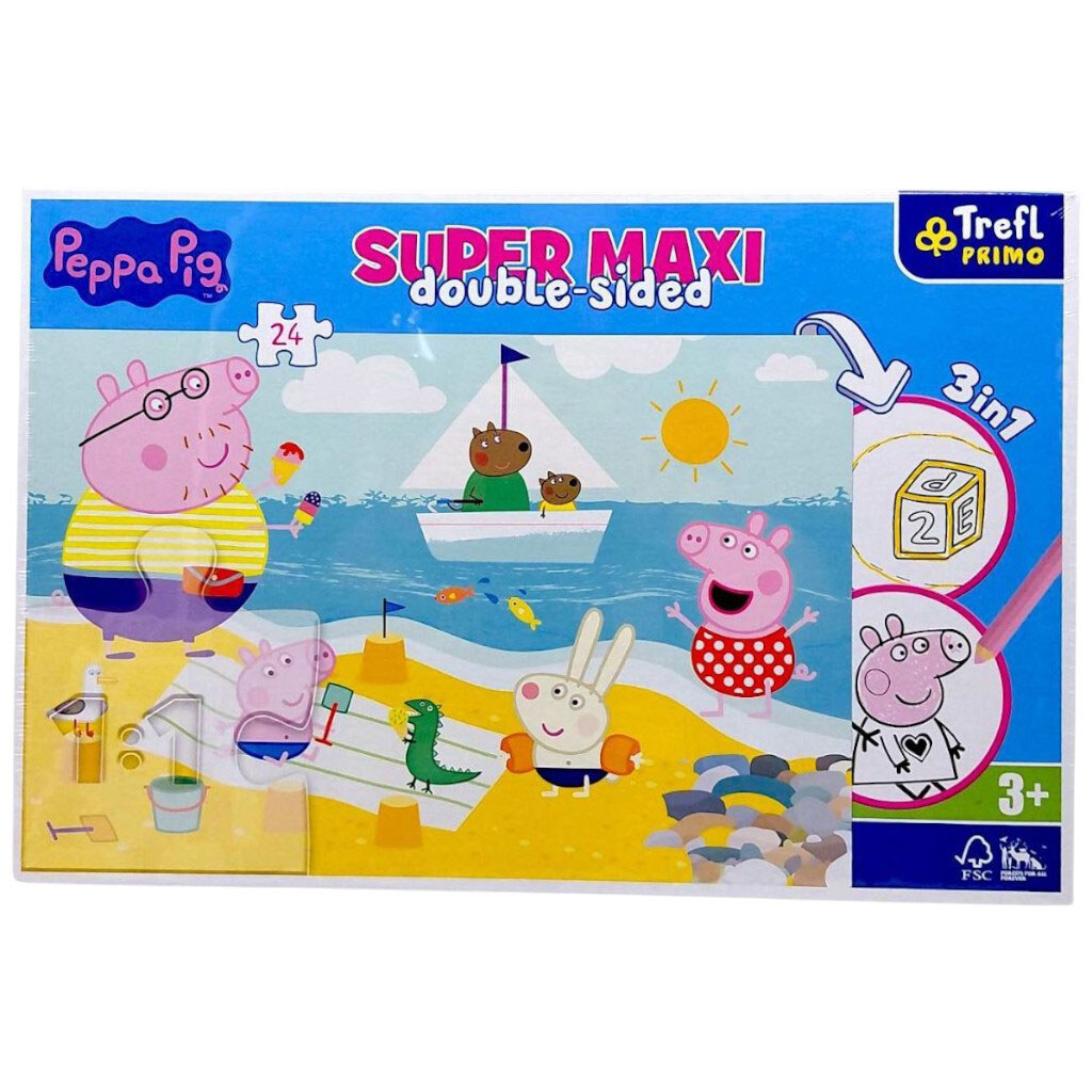 Пазлы "Счастливый день", 24 элм, Trefl - № 1 Пазлы "Счастливый день", 24 элм, Trefl - № 1