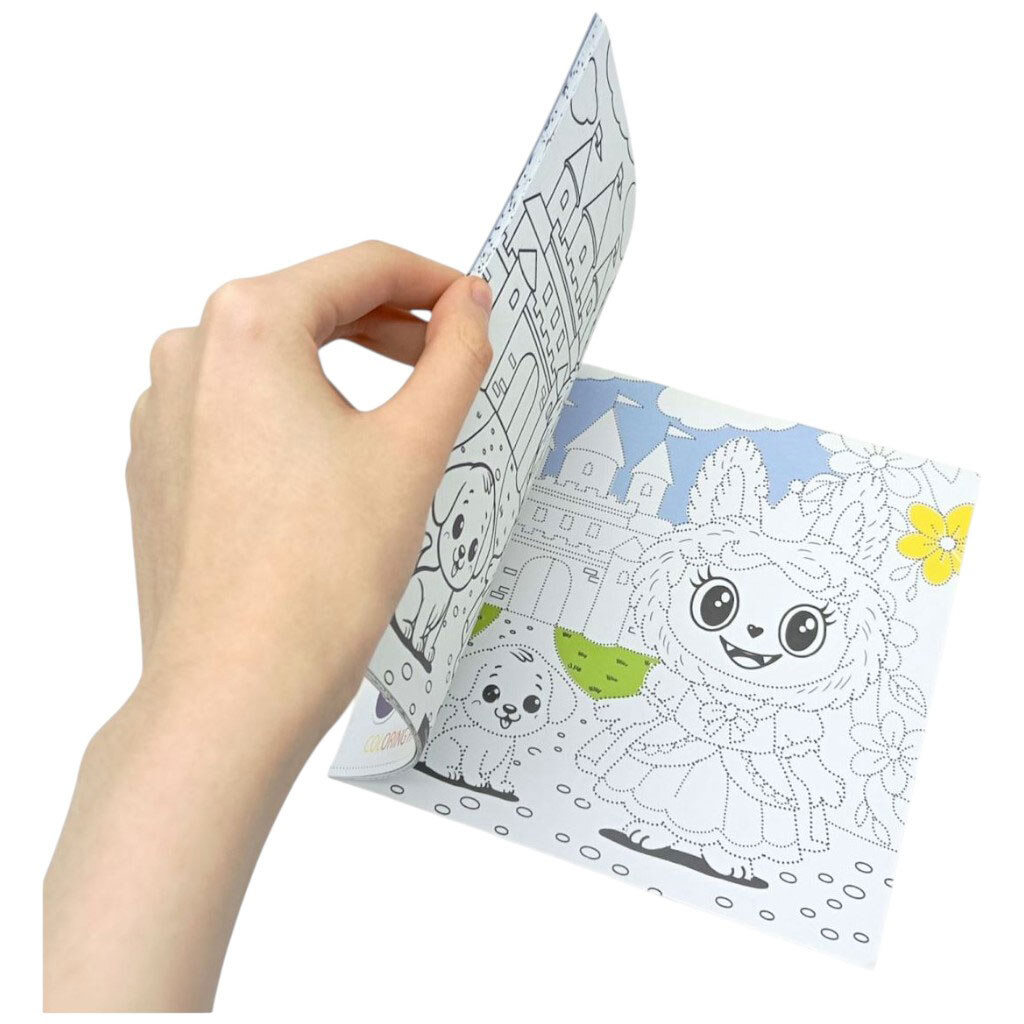 Раскраска 200х200 мм., 8 листов. Скоба, Art Studio Of Happiness - № 2 Раскраска 200х200 мм., 8 листов. Скоба, Art Studio Of Happiness - № 2