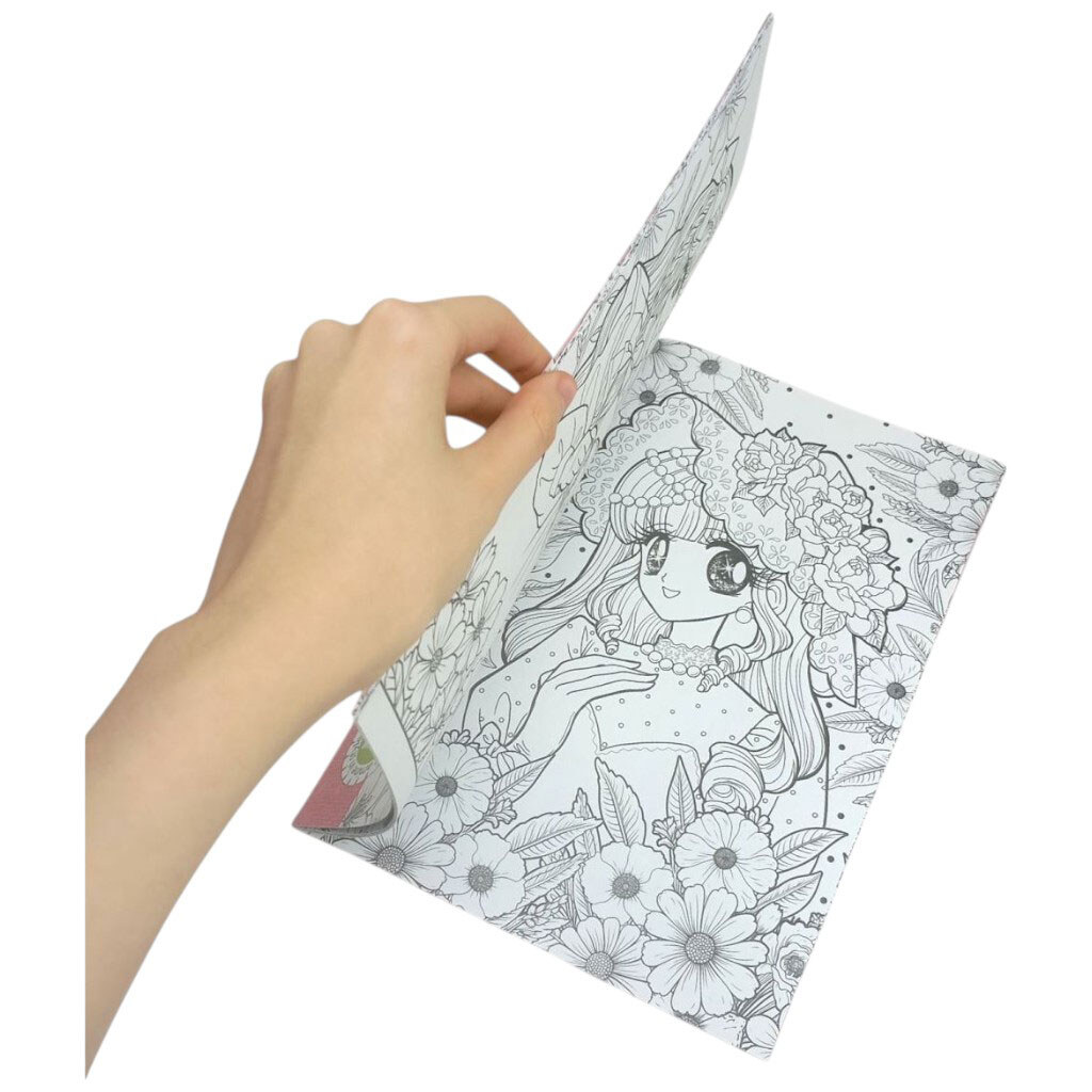 Раскраска аниме 210х297мм., 8 листов, Скоба., Art Studio Of Happiness - № 2 Раскраска аниме 210х297мм., 8 листов, Скоба., Art Studio Of Happiness - № 2