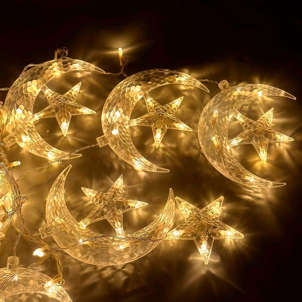 Светодиодная гирлянда штора Moon-Star - № 1 Светодиодная гирлянда штора Moon-Star - № 1