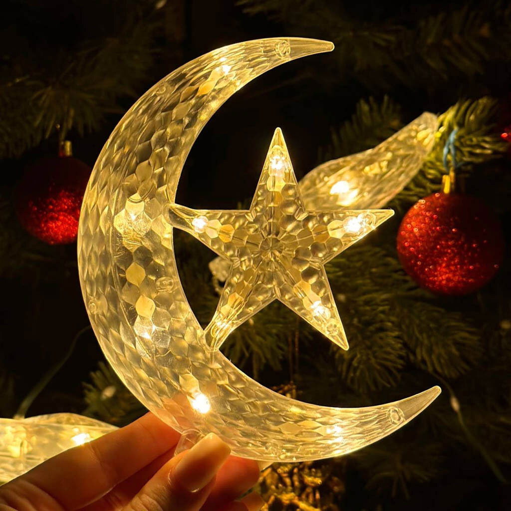 Светодиодная гирлянда штора Moon-Star - № 7 Светодиодная гирлянда штора Moon-Star - № 7