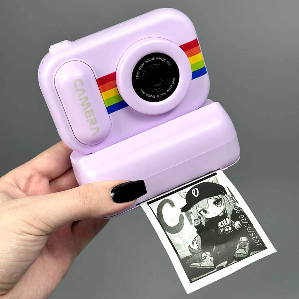 Детская фотокамера H8 Ultra Color Printing, Черный - № 4 Детская фотокамера H8 Ultra Color Printing, Черный - № 4