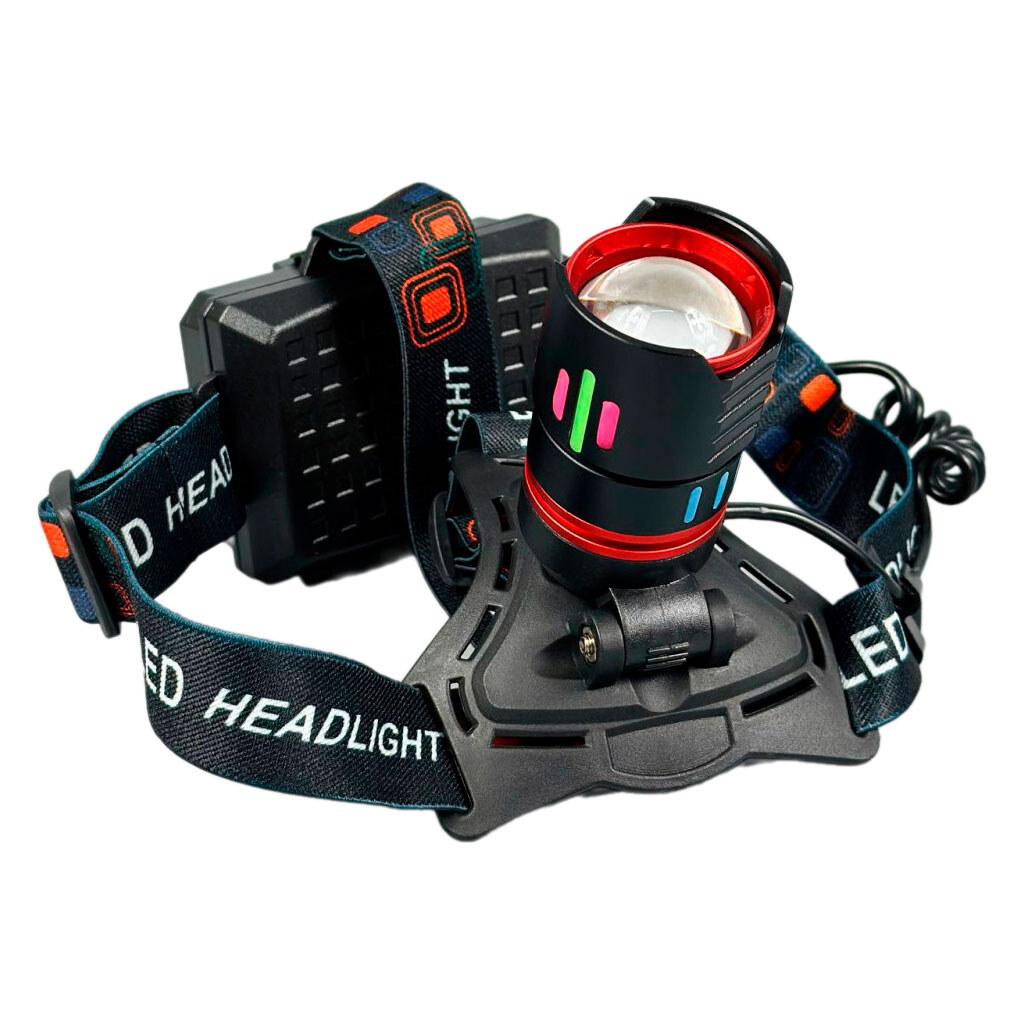 Налобный фонарь CT012-3Q-TG, Черный - № 1 Налобный фонарь CT012-3Q-TG, Черный - № 1