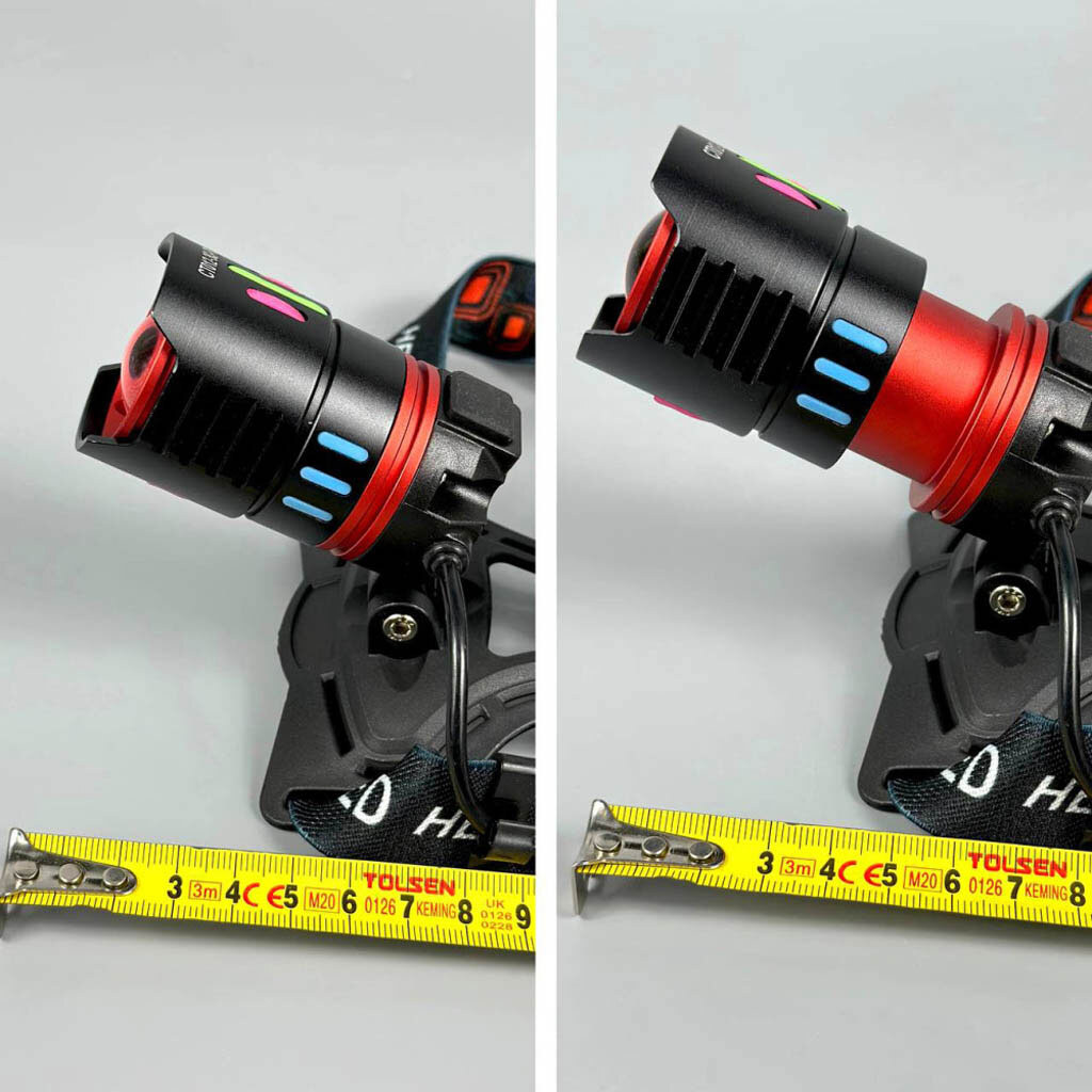 Налобный фонарь CT012-3Q-TG, Черный - № 2 Налобный фонарь CT012-3Q-TG, Черный - № 2