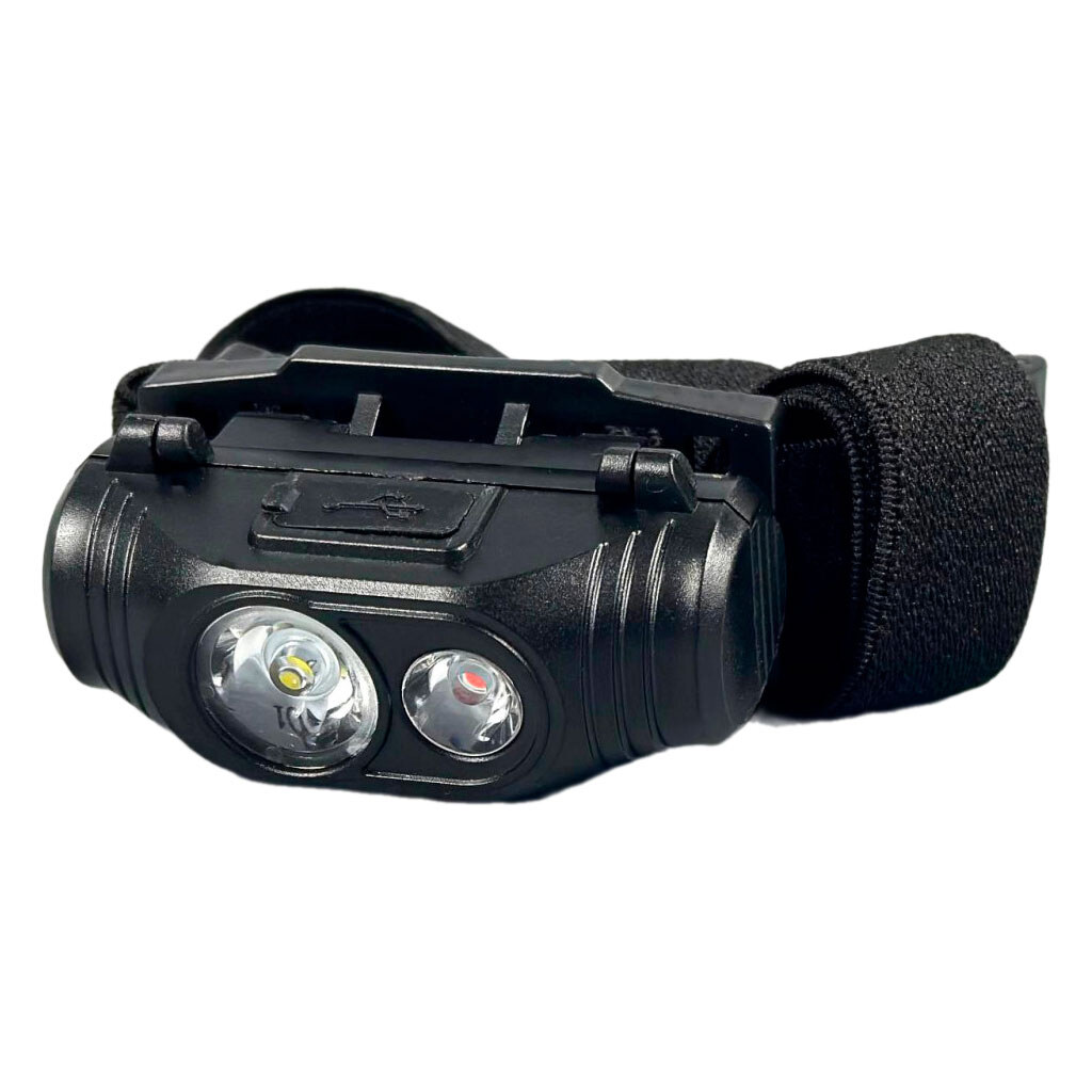 Налобный фонарь 6670-COB, Черный - № 1 Налобный фонарь 6670-COB, Черный - № 1