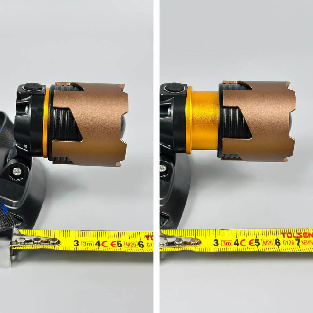 Налобный фонарь A49-TG, Черный - № 3 Налобный фонарь A49-TG, Черный - № 3