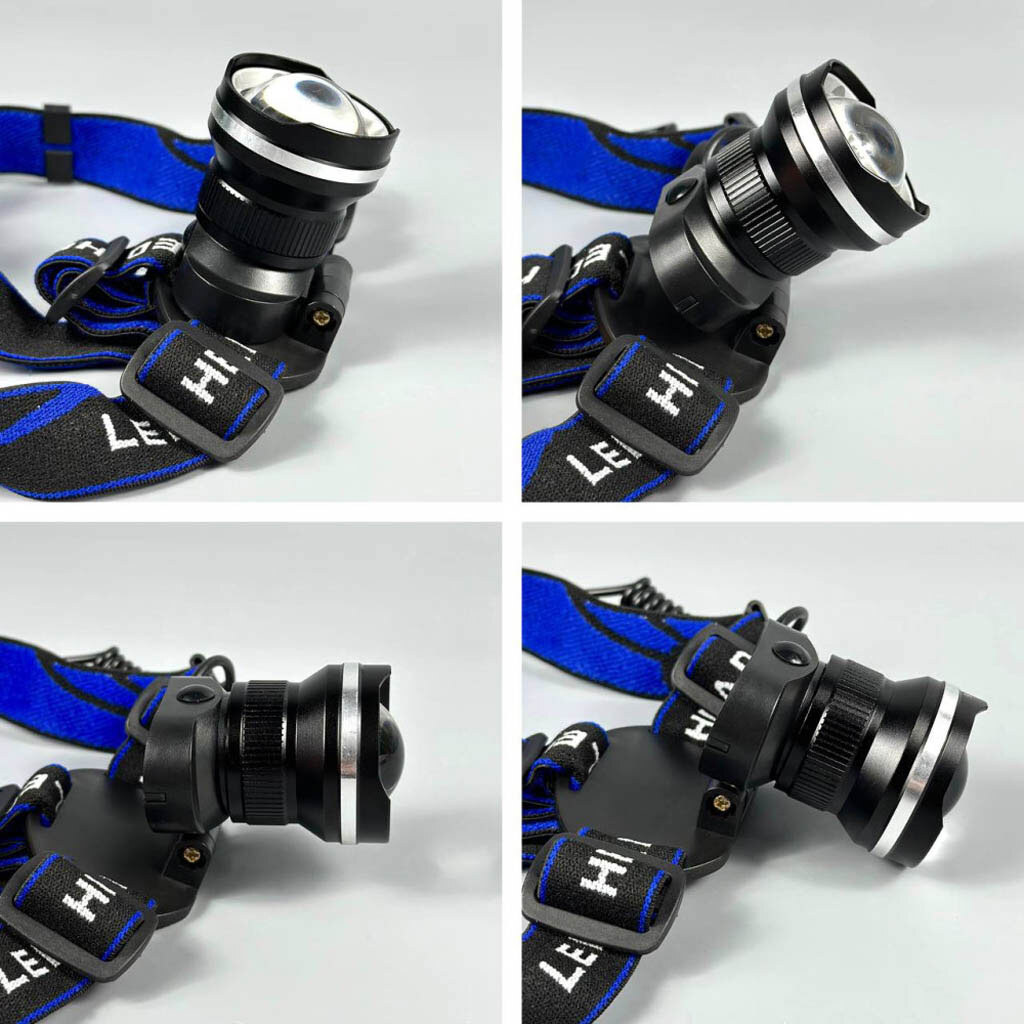 Налобный фонарь RN-1622-T6, Черный - № 4 Налобный фонарь RN-1622-T6, Черный - № 4