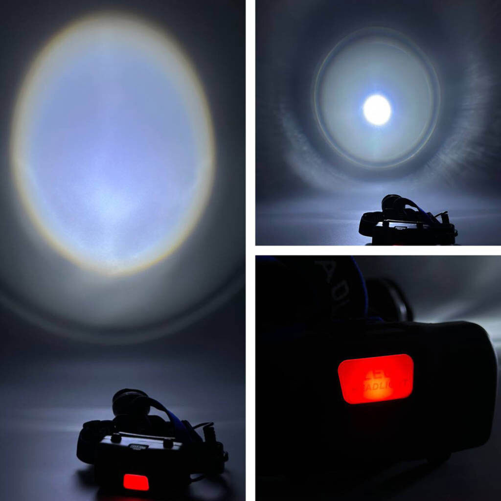 Налобный фонарь RN-1622-T6, Черный - № 5 Налобный фонарь RN-1622-T6, Черный - № 5