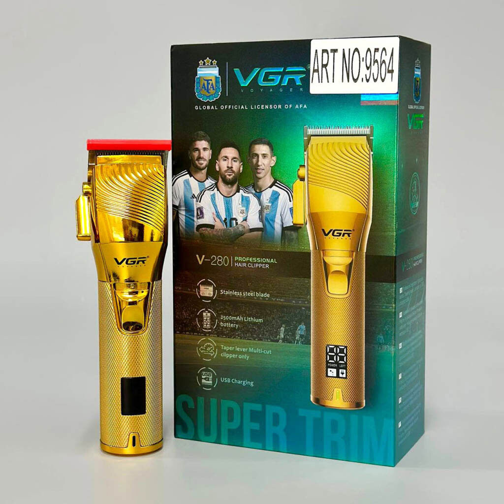 Машинка для стрижки VGR V-280, Чорний - № 7 Машинка для стрижки VGR V-280, Чорний - № 7