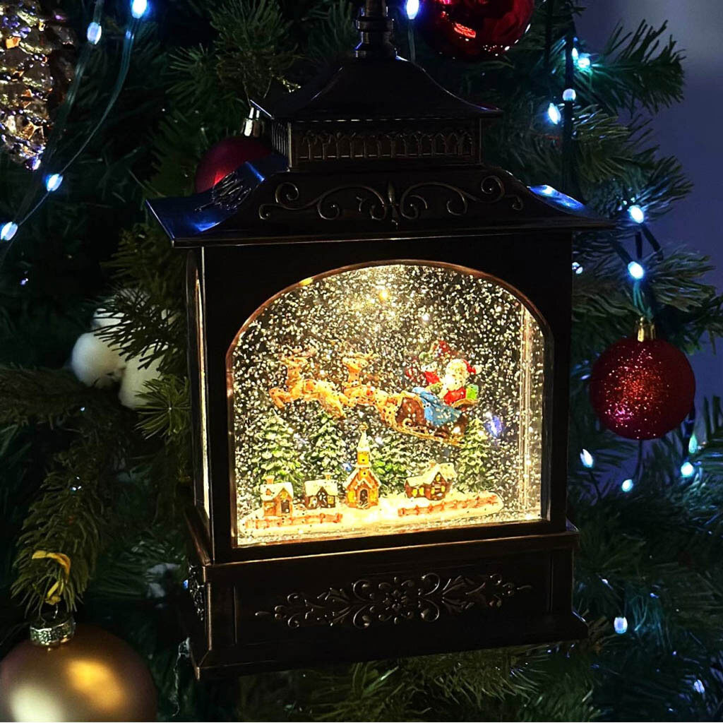 Новорічний нічник XMAS вінтажний ліхтарик WLD-24007A - № 6 Новорічний нічник XMAS вінтажний ліхтарик WLD-24007A - № 6