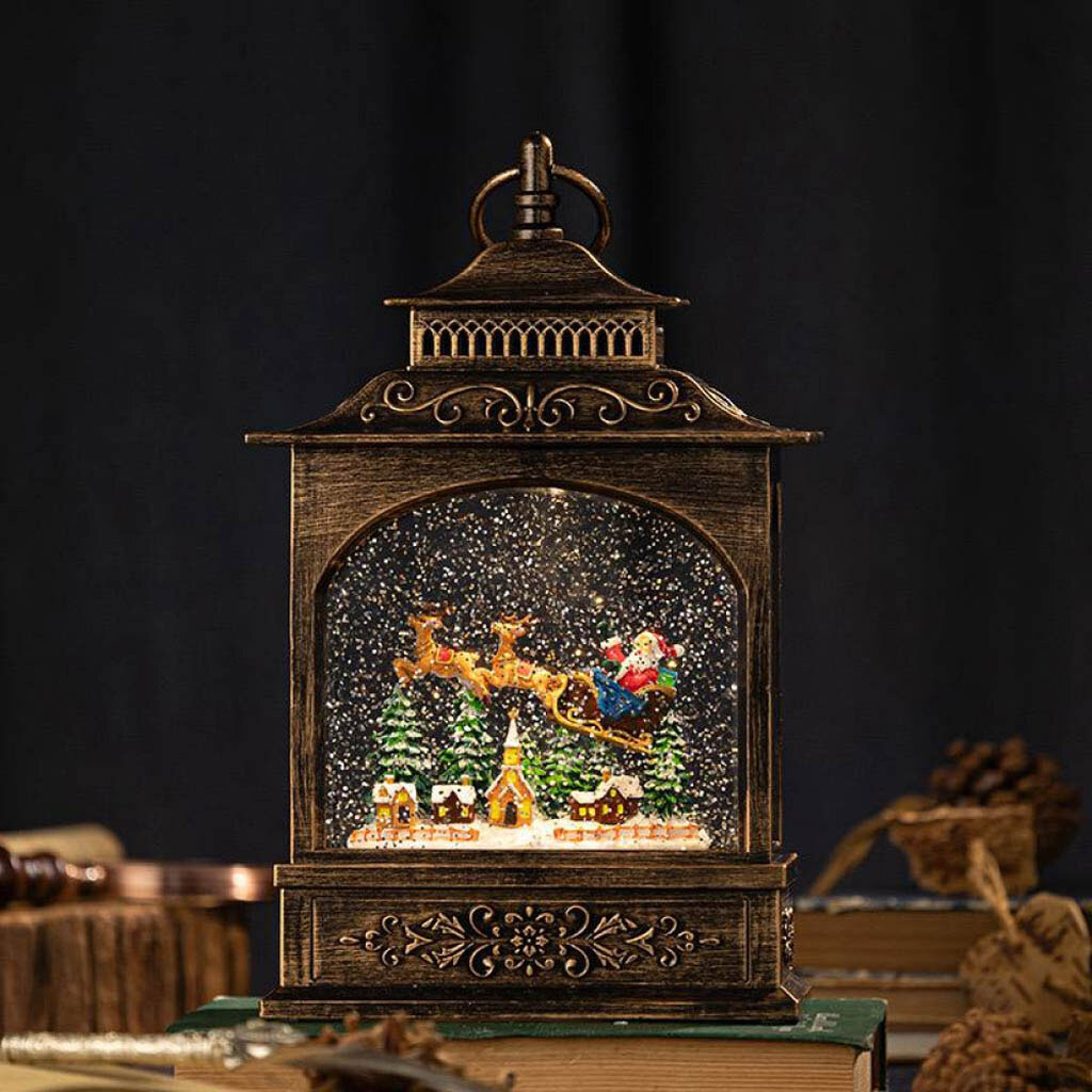 Новорічний нічник XMAS вінтажний ліхтарик WLD-24007A - № 7 Новорічний нічник XMAS вінтажний ліхтарик WLD-24007A - № 7