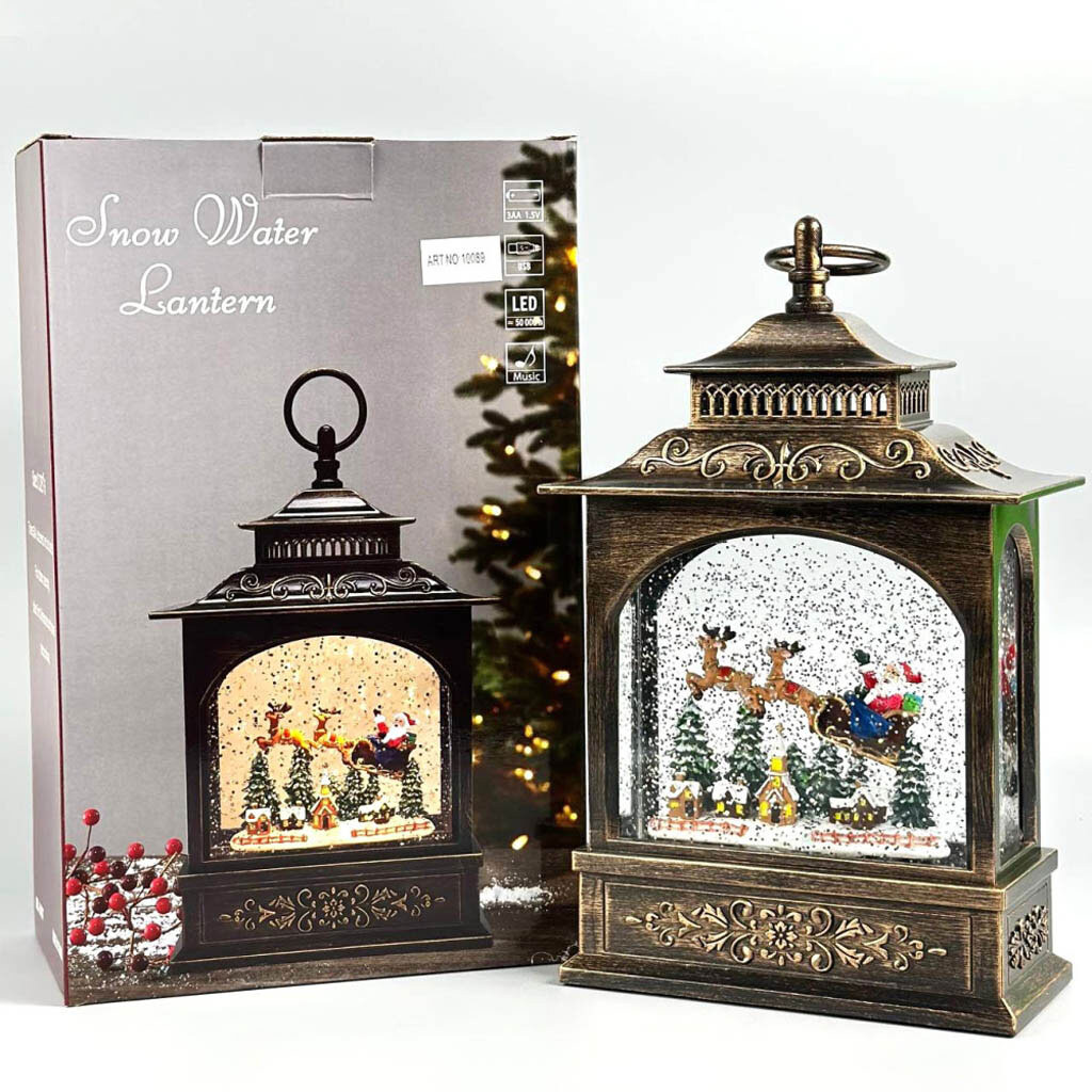 Новорічний нічник XMAS вінтажний ліхтарик WLD-24007A - № 8 Новорічний нічник XMAS вінтажний ліхтарик WLD-24007A - № 8