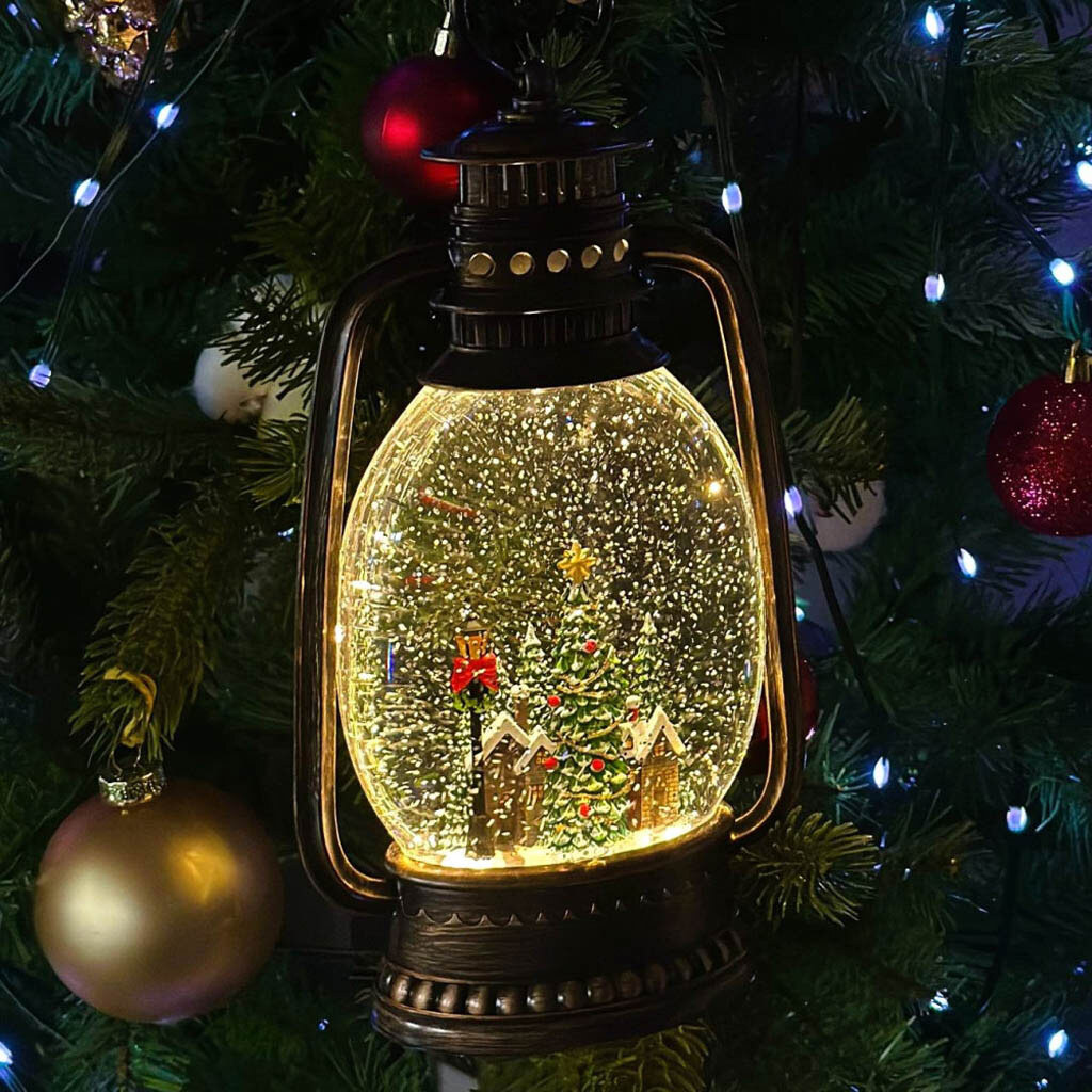 Новогодний ночник XMAS винтажный фонарик WLD-24028A - № 7 Новогодний ночник XMAS винтажный фонарик WLD-24028A - № 7