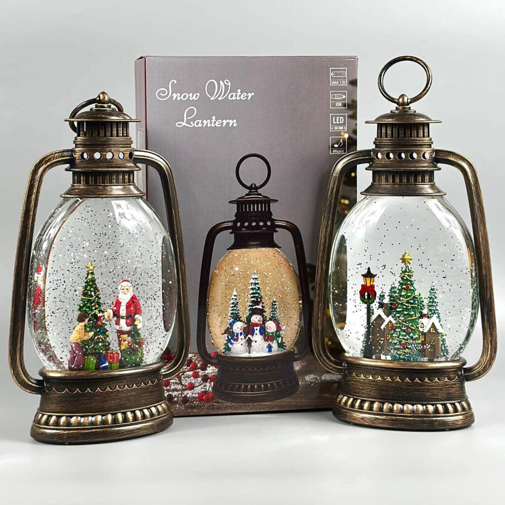 Новогодний ночник XMAS винтажный фонарик WLD-24028A - № 10 Новогодний ночник XMAS винтажный фонарик WLD-24028A - № 10