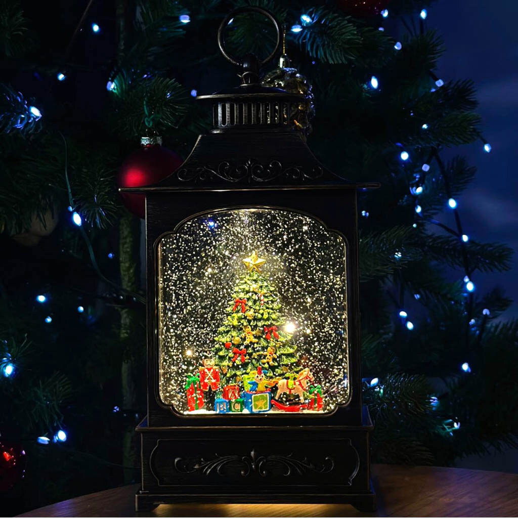 Новогодний ночник XMAS винтажный фонарик WLD-24061D - № 4 Новогодний ночник XMAS винтажный фонарик WLD-24061D - № 4