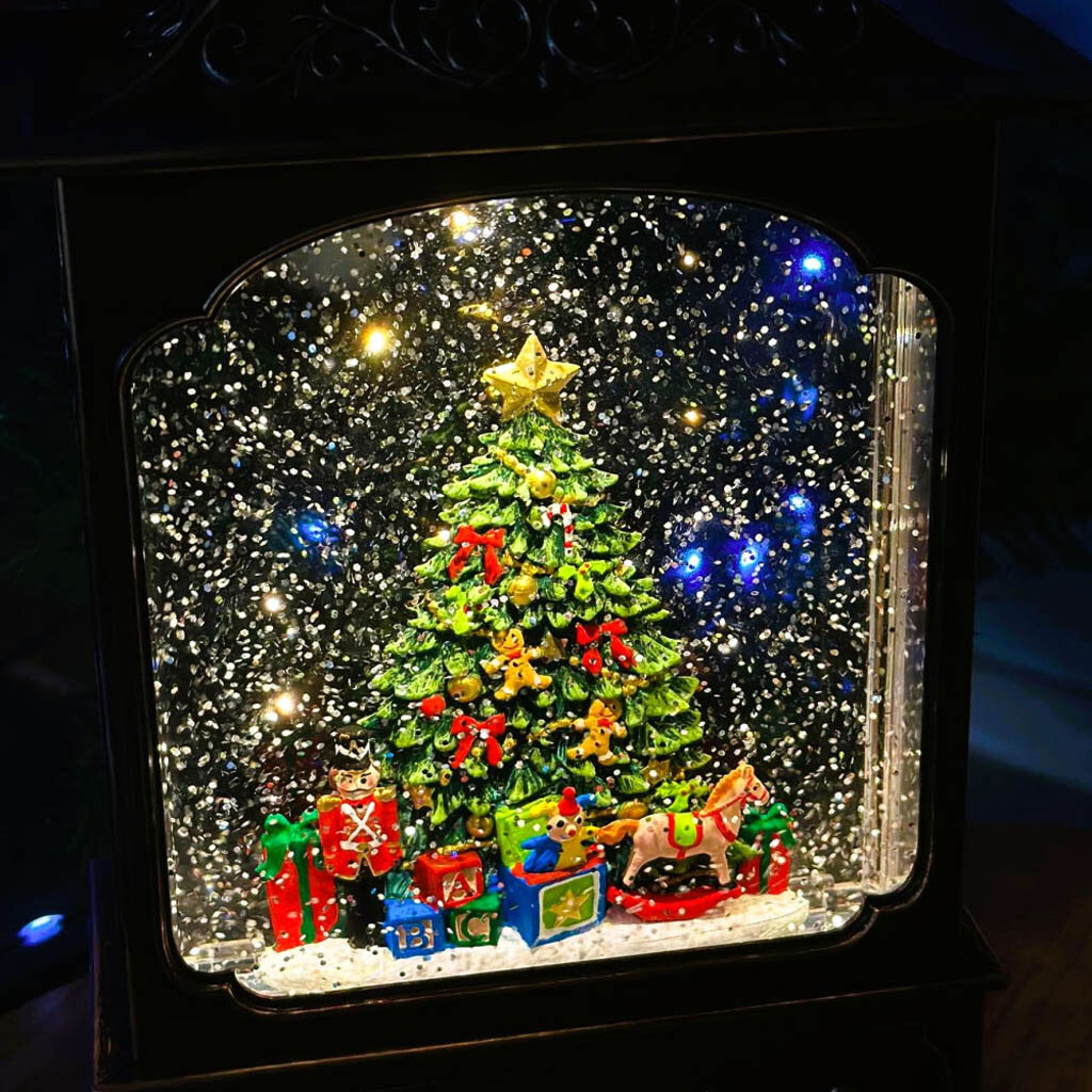 Новогодний ночник XMAS винтажный фонарик WLD-24061D - № 6 Новогодний ночник XMAS винтажный фонарик WLD-24061D - № 6
