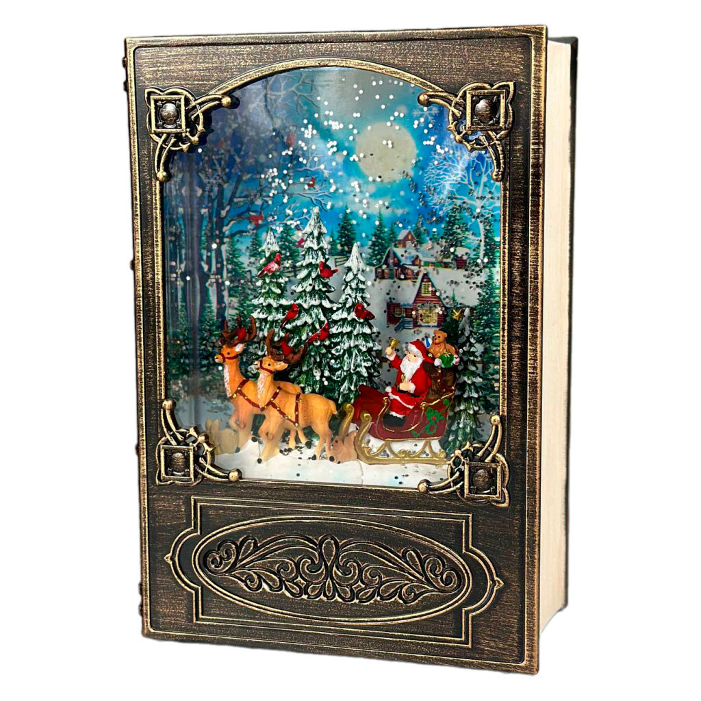 Новорічний нічник XMAS Книжка WLD-24023A-B - № 1 Новорічний нічник XMAS Книжка WLD-24023A-B - № 1