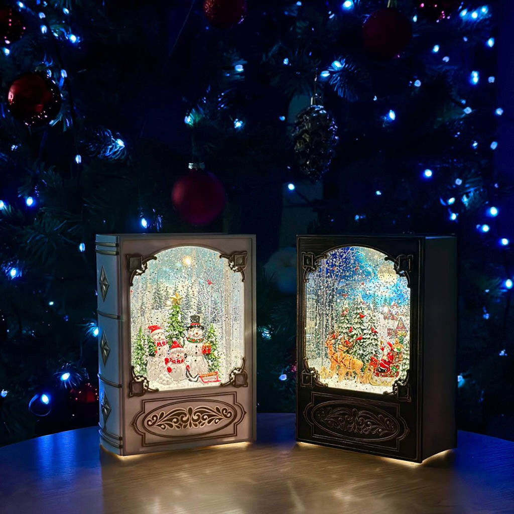 Новорічний нічник XMAS Книжка WLD-24023A-B - № 6 Новорічний нічник XMAS Книжка WLD-24023A-B - № 6