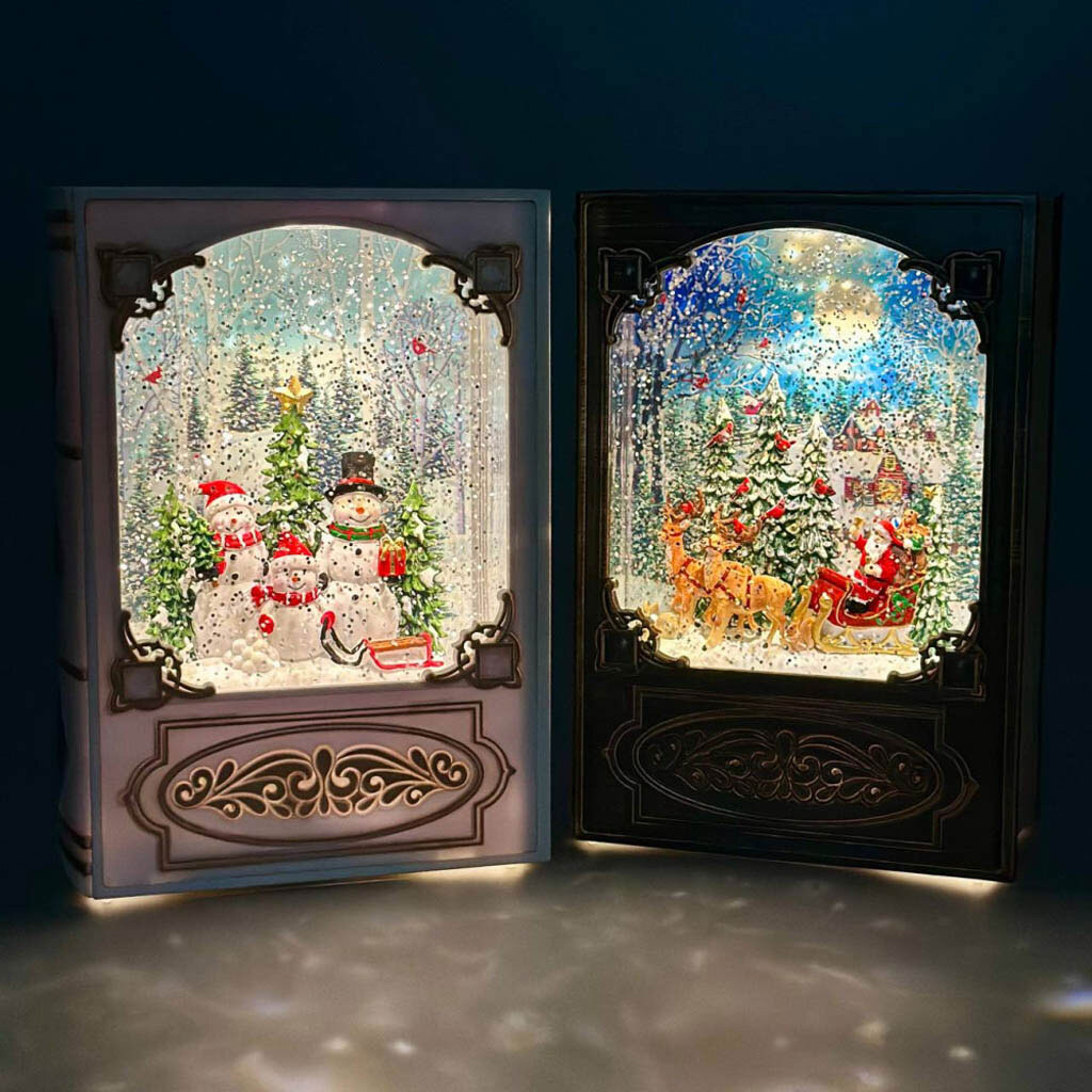 Новорічний нічник XMAS Книжка WLD-24023A-B - № 5 Новорічний нічник XMAS Книжка WLD-24023A-B - № 5