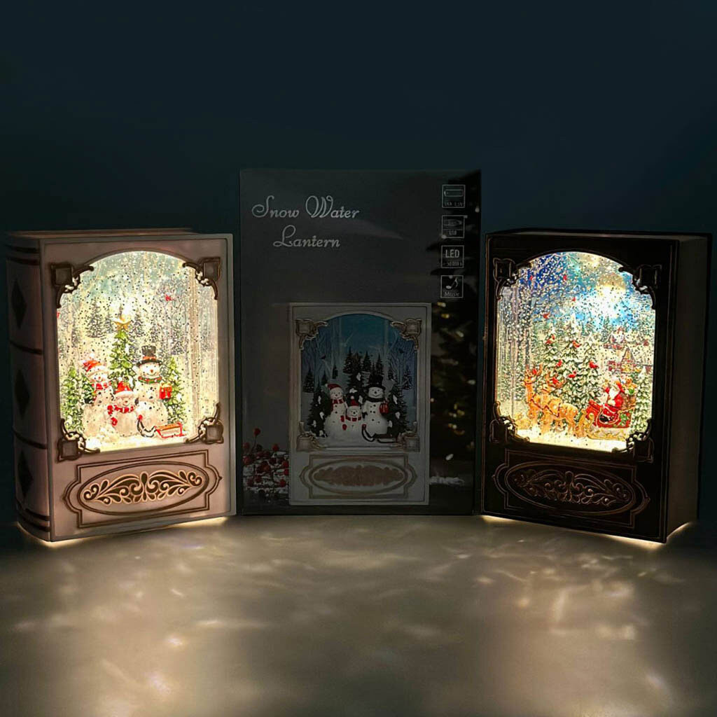 Новорічний нічник XMAS Книжка WLD-24023A-B - № 10 Новорічний нічник XMAS Книжка WLD-24023A-B - № 10