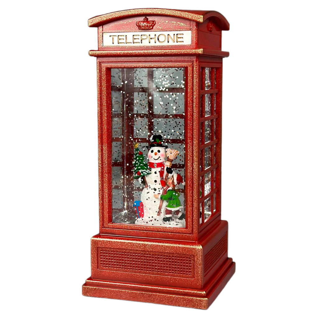 Новогодний ночник XMAS Телефонная будка WLD-2102B - № 1 Новогодний ночник XMAS Телефонная будка WLD-2102B - № 1