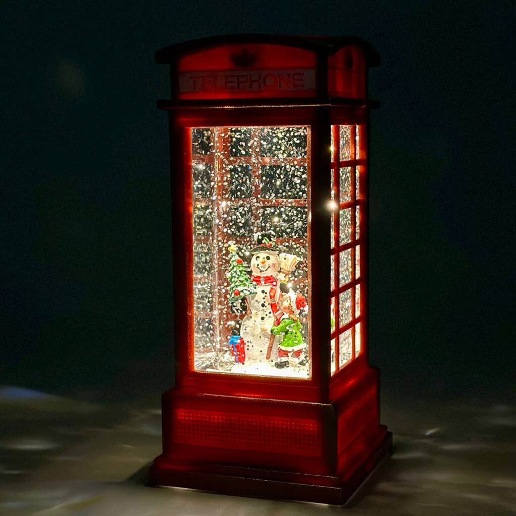 Новогодний ночник XMAS Телефонная будка WLD-2102B - № 5 Новогодний ночник XMAS Телефонная будка WLD-2102B - № 5