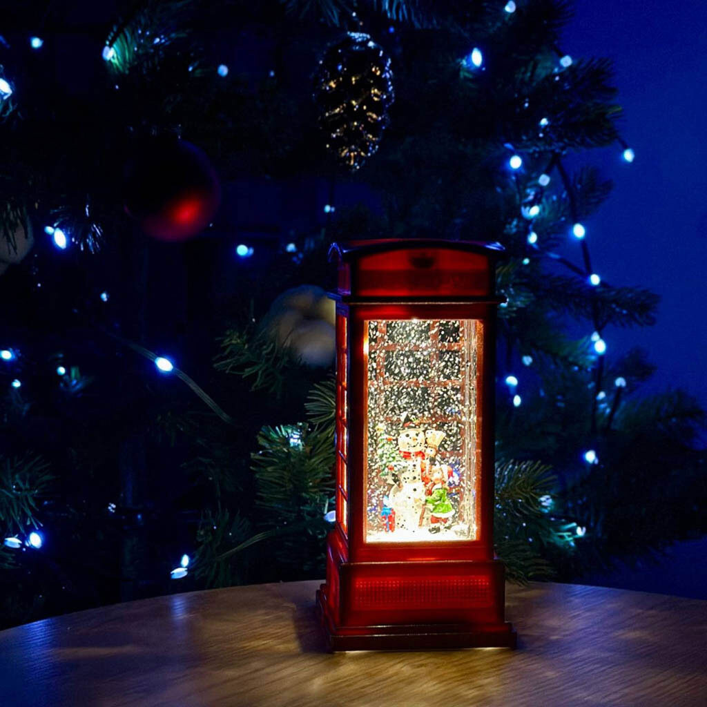 Новогодний ночник XMAS Телефонная будка WLD-2102B - № 6 Новогодний ночник XMAS Телефонная будка WLD-2102B - № 6