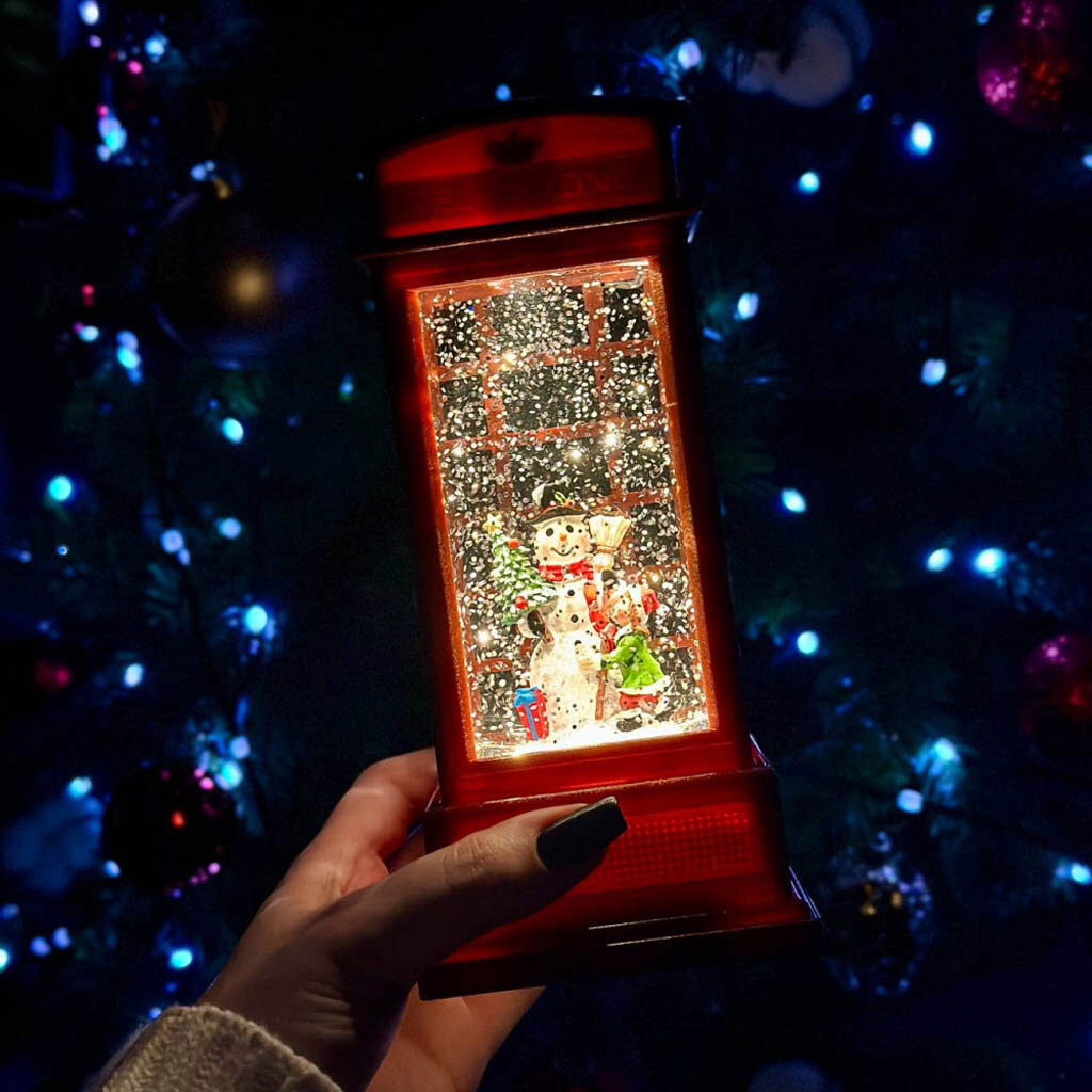 Новогодний ночник XMAS Телефонная будка WLD-2102B - № 7 Новогодний ночник XMAS Телефонная будка WLD-2102B - № 7