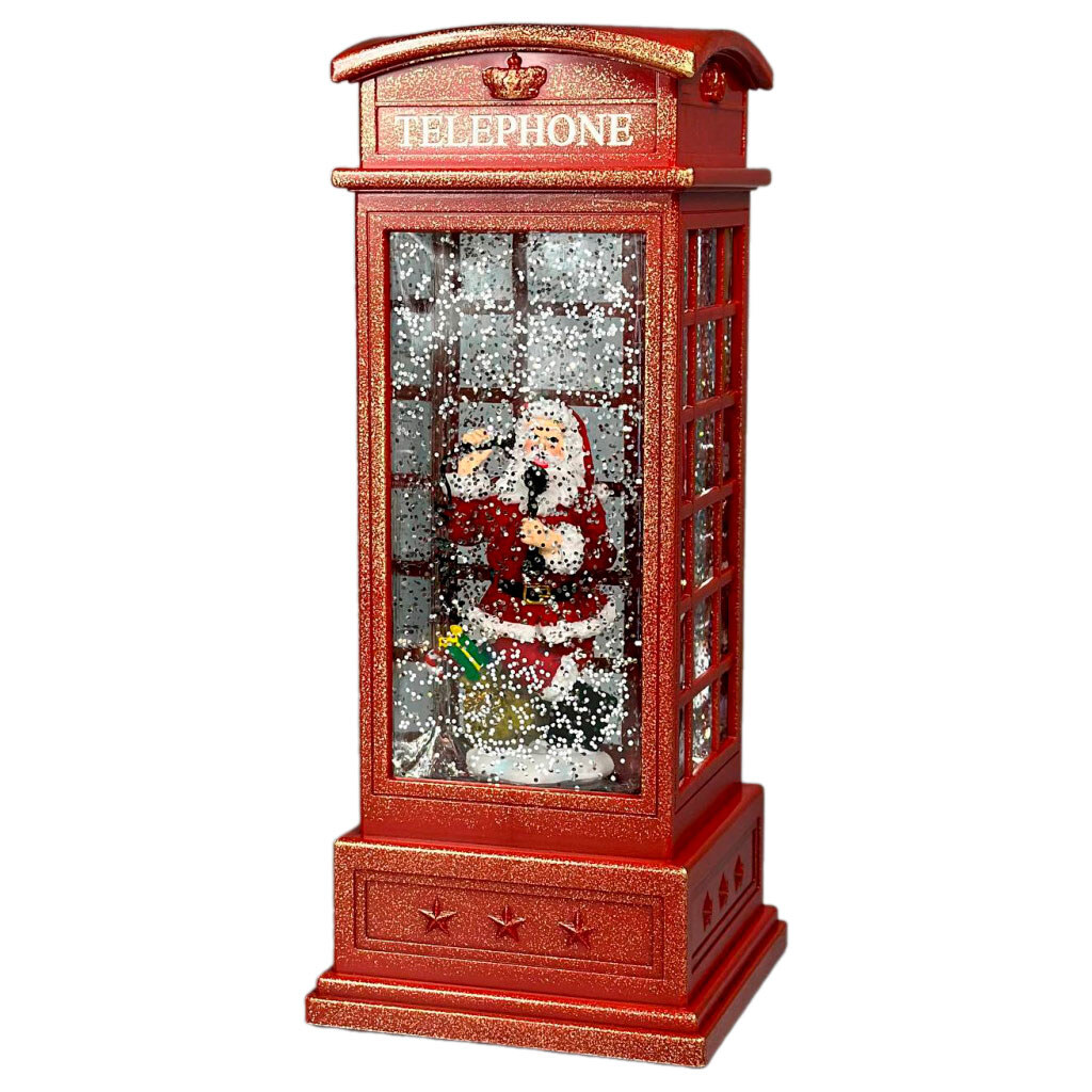 Новорічний нічник XMAS Телефонна будка WLD-25002A - № 1 Новорічний нічник XMAS Телефонна будка WLD-25002A - № 1